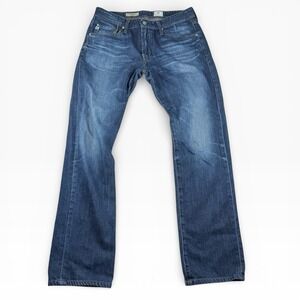 AG Graduate Tailored Leg Jeans 31x30 Blue Denim Made In USA Adriano Goldschmied